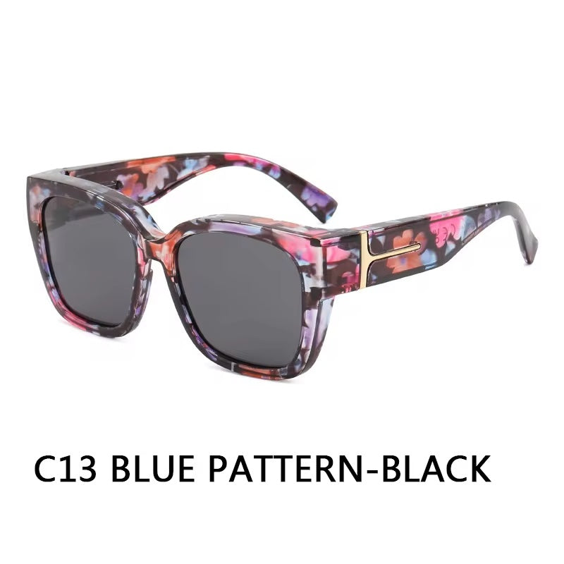 C13 Blue Pattern–Black